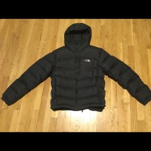 North Face Puffy Goose Down Jacket w/Hoodie